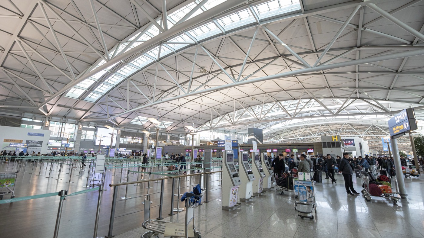 인천국제공항 제1터미널 출국장